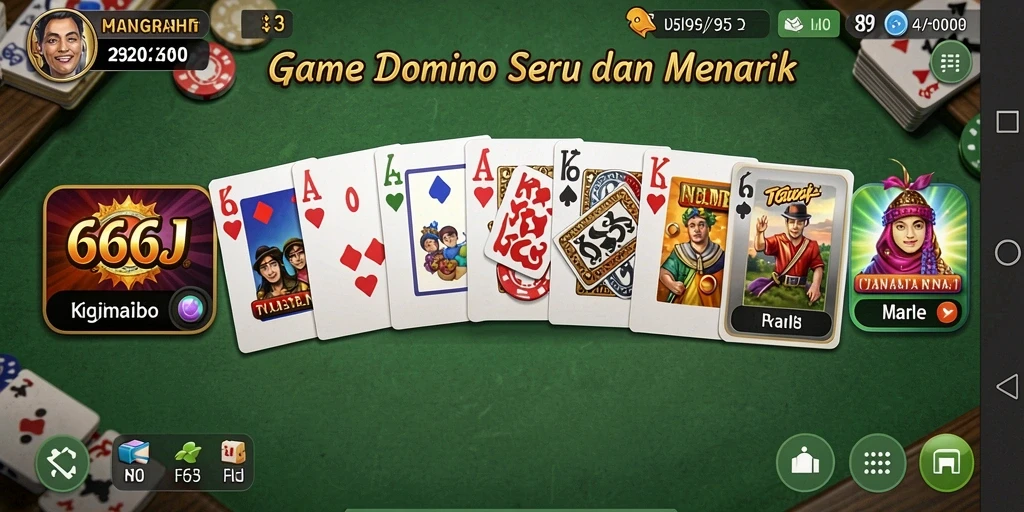 Tampilan gameplay seru permainan 666J yang mengasyikkan.