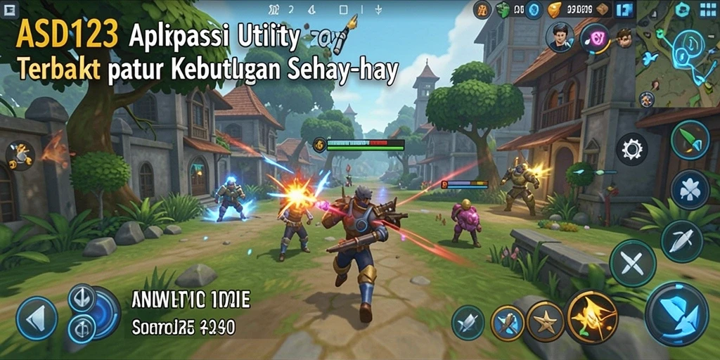 Tangkapan layar utama <strong>ASD123</strong> menampilkan antarmuka aplikasi Utility yang intuitif.