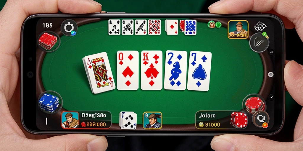 Tampilan gameplay AZTEC88 yang seru dalam bermain Domino.