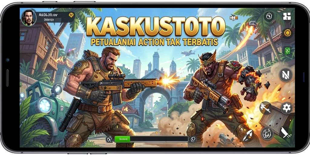 Tampilan gameplay KASKUSTOTO yang penuh aksi dan menegangkan.