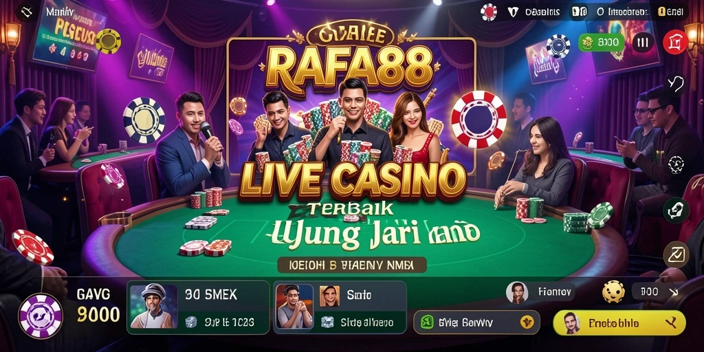 Tampilan gameplay RAFA88 yang menarik dan interaktif.