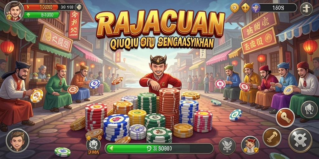 Tampilan gameplay seru dari RAJACUAN.