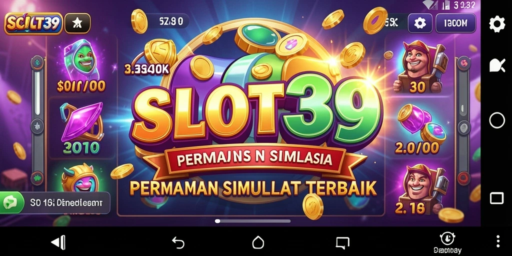 Tampilan gameplay menarik dari SLOT39 dengan grafis yang menawan.