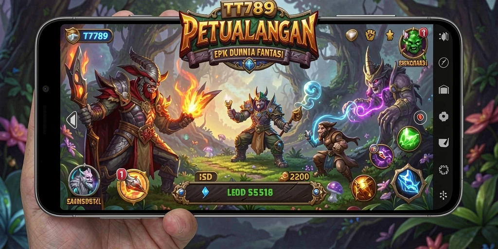 Tangkapan layar utama gameplay TT789 menampilkan aksi pertempuran mendebarkan.