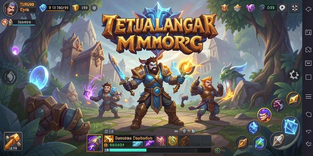 Gameplay menarik dari TURU99 dalam petualangan MMORPG.